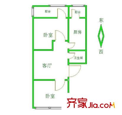 双龙南里 户型图