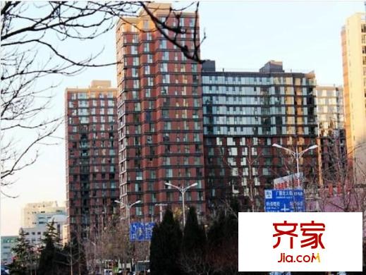 华彩国际公寓外景图