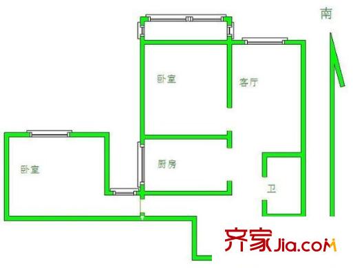 兴丰家园户型图 户型图