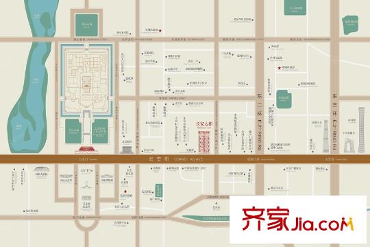 长安太和区位图