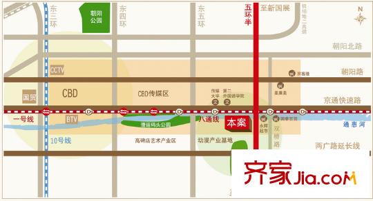 乐栋300交通图