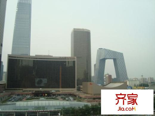 北京银泰中心外景图
