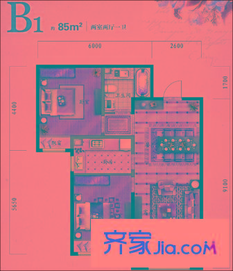 保利?羅蘭香谷 0室 戶型圖