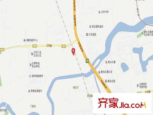 保利?羅蘭香谷交通圖