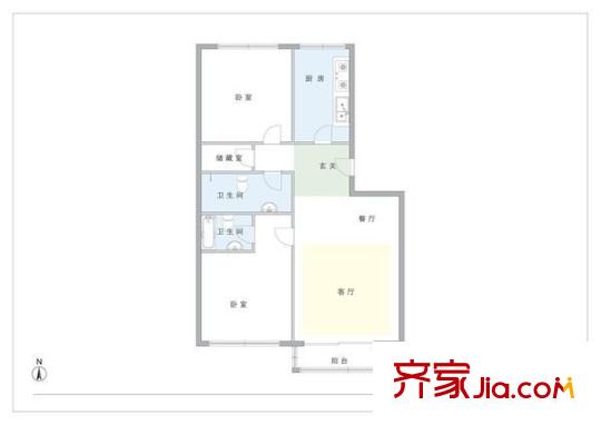 紫薇天悦 户型图