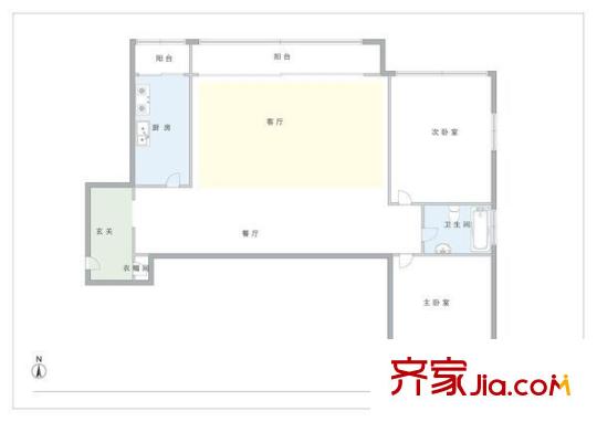 紫薇天悦 户型图