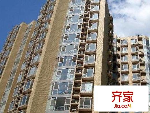 万年花城回迁房外景图