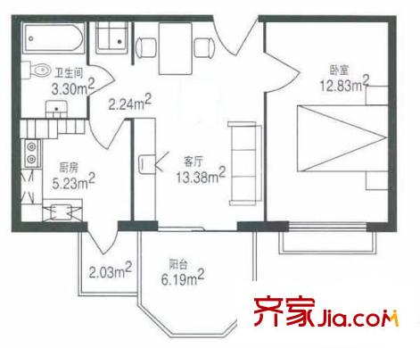 重兴园 户型图