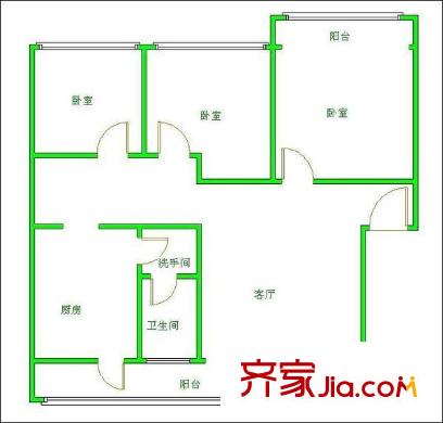 祥和家園 戶(hù)型圖