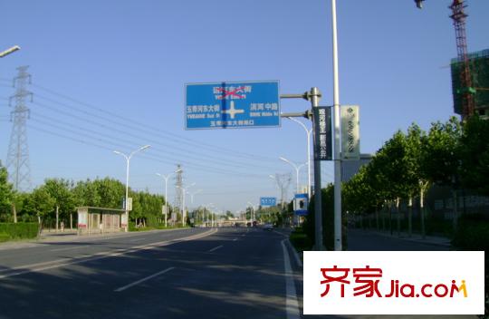 新华联运河湾配套图玉带河大街东路