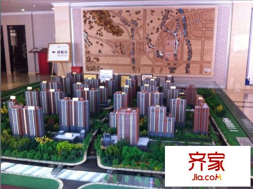 中国铁建・原香漫谷沙盘2013.9