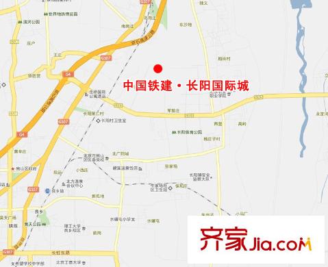 长阳国际城交通图