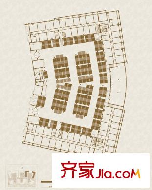 东亚首航国际1号楼2单元车位户型(售罄)