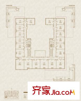 东亚首航国际4-02号楼平面户型(售罄)
