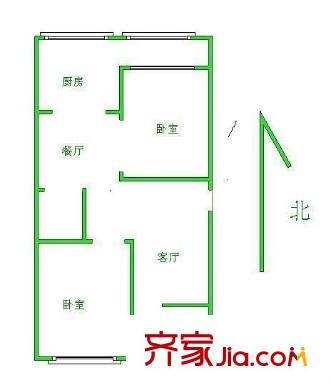 天秀花园安和园 户型图