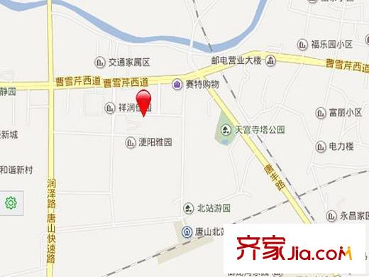 林苑小區(qū)交通圖