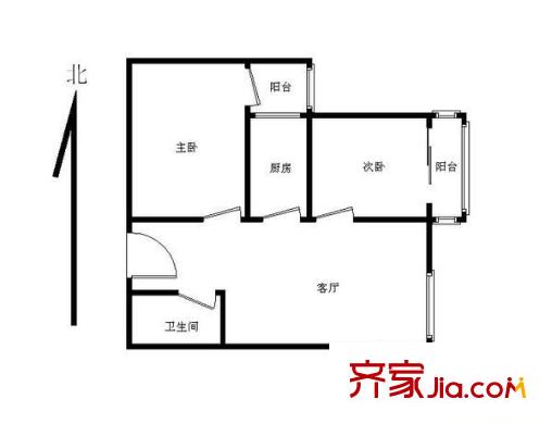 电子城小区 户型图