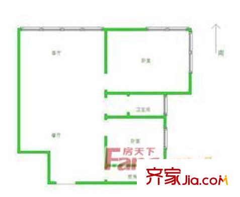 浩友諧和園 戶型圖 兩居室