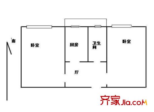 双榆树北路 0室 户型图