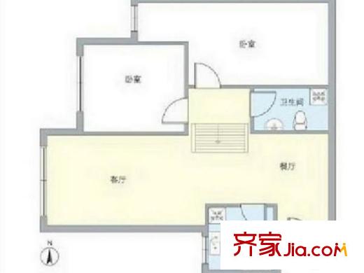 旭日嘉园 2室 户型图