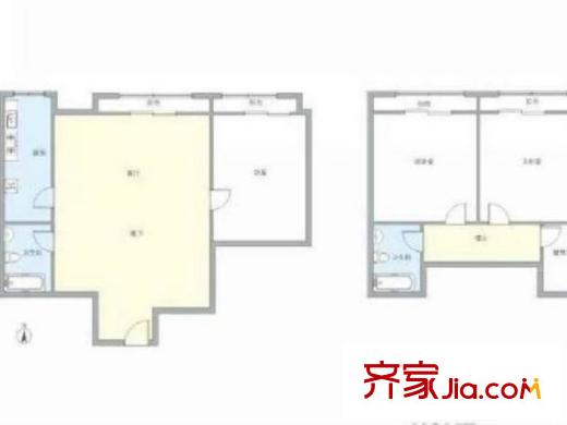旭日嘉园 3室 户型图