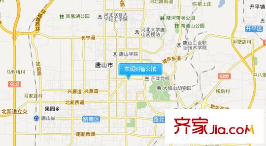 東潤財智公館交通圖