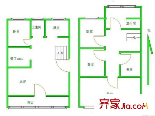 溫泉花園 4室 戶(hù)型圖