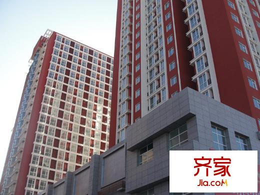 先鋒領(lǐng)寓外景圖樓體實(shí)景（2012-2-8）