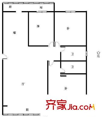 裕祥花园 户型图