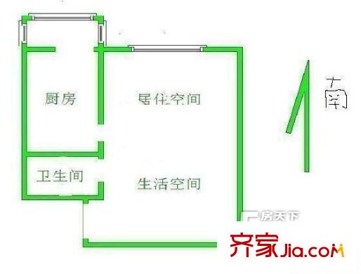 金隅自由筑户型图户型图