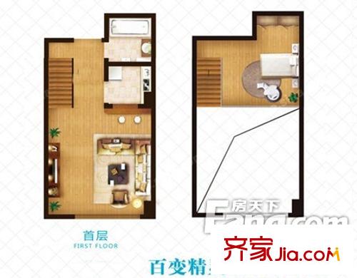 金隅自由筑户型图户型图