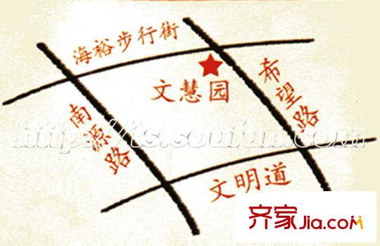 文慧園交通圖