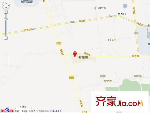 香江別墅II電子地圖