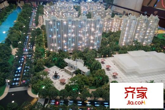 合生滨江帝景沙盘图2015.3.21