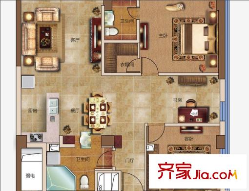 梅山大酒店  戶型圖