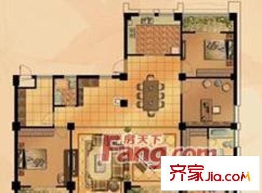 梅龍楓香庭院4室2廳