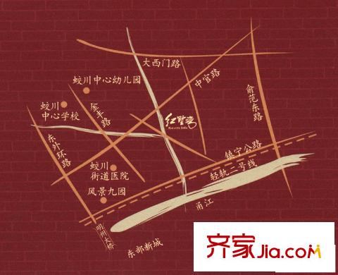 紅墅灣交通圖