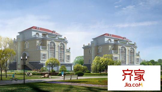 龍?jiān)葱^(qū)外景圖別墅效果圖