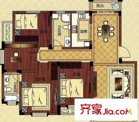 皇家御都3室2廳2衛(wèi)