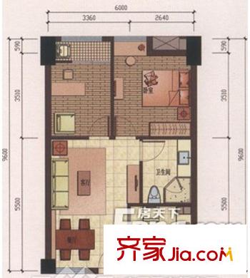 好時光戶型圖