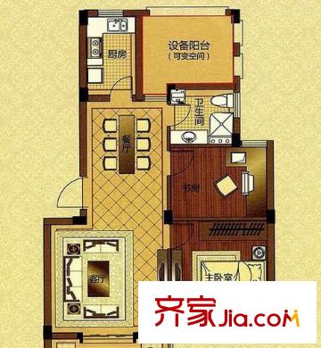 皇家御都2室2廳1衛(wèi)