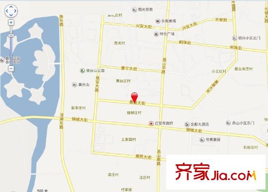 奧特錦鴻嘉苑交通圖