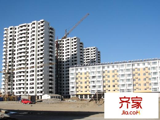 奧特錦鴻嘉苑外景圖項目一期實景圖（2010.12.09）