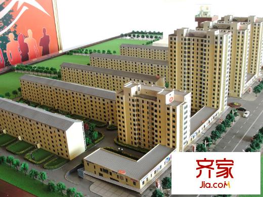 奧特錦鴻嘉苑外景圖項目沙盤（2010.12.09）