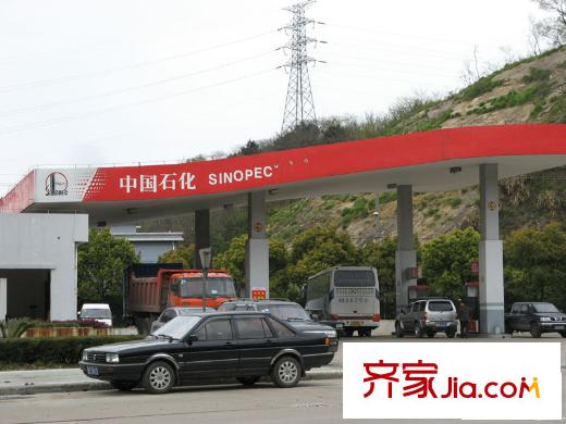 戚家名庭配套圖中國石化加油站