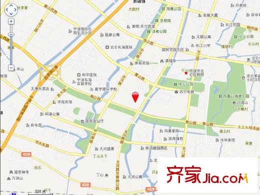 華潤(rùn)中海凱旋門交通圖電子地圖