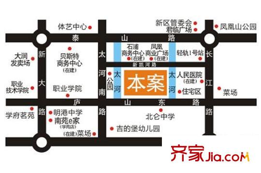 黃金海岸交通圖地圖