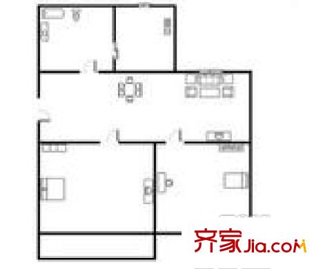 紫薇新村戶型圖2