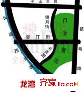 龍灣銀都交通圖