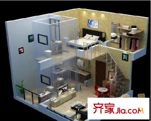 聚金家園戶型圖三室戶型圖 
